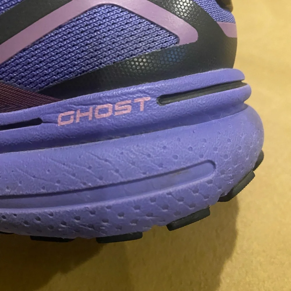 Brooks Ghost 15 Women's Shoes in Purple and Black-Size 7.5 - Picture 8 of 8